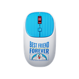  Combo Chuột + Bàn Phím Không Dây ROCK Doraemon Transpancy Set (2.4GHz + Bluetooth) 