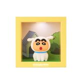  Đèn ngủ cảm ứng thông minh tích hợp mô hình trang trí ROCK Crayon Shinchan Photo Frame (2-Level Brightness, 300mAh, 3D Stereo Plush Doll) 