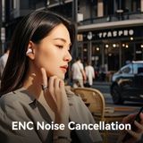  Tai Nghe Bluetooth OWS ROCK EB500 (Bluetooth v5.4, 4H, ENC, ACS Panorama Sound, Directional Sound Transmission) 