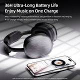  Tai Nghe Chụp Tai Không Dây ROCK O5 (Bluetooth v5.3, 36H, 300mAh) 