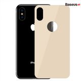  Kính cường lực 5 lớp chống trầy mặt lưng Baseus Full Coverage Curved LV305 cho iPhone XS/XR/XS Max (0.3mm, 9H, Scratch Proof Back Glass Film Cover) 