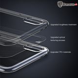  Ốp lưng Silicone trong suốt chống bụi Baseus Simplicity Series cho iPhone XS/XR/XS Max (TPU Soft Silicone, Dirt-resistant Case) 