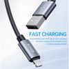  Cáp Sạc Nhanh Cho iPhone 14/15 Series ROCK Deep Indigo Series 27W/100W Fast Charge Data Cable 