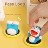  Nam Châm Dán Giấy Note ROCK Doraemon Pass Loop Fridge Magnet 