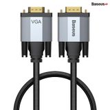  Cáp VGA 2 đầu đực độ nét cao Baseus Enjoyment Series (Full HD, VGA Male To VGA Male bidirectional Adapter Cable) 