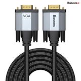  Cáp VGA 2 đầu đực độ nét cao Baseus Enjoyment Series (Full HD, VGA Male To VGA Male bidirectional Adapter Cable) 