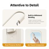  Pin Dự Phòng Kiêm Củ Sạc ROCK Crayon Shinchan with GaN 30W/20W Wall Charger 5000mAh (With Build-in Type-C Cable) 