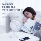  Quạt mini để bàn Baseus Ocean Fan (Pin sạc 2000mAh, 3 mức tốc độ - Mini USB Rechargeable Air Cooling Fan Clip Desk Fan) 