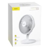  Quạt mini để bàn Baseus Ocean Fan (Pin sạc 2000mAh, 3 mức tốc độ - Mini USB Rechargeable Air Cooling Fan Clip Desk Fan) 