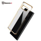  Ốp lưng trong suốt viền si màu Crome Baseus Glitter Case cho Samsung Galaxy Note 8 ( Ultra Thin, Luxury Plating Hard Plastic Case) 