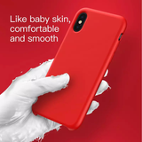  Ốp lưng Silicone lót vải nhung chống trầy xước Baseus Original LSR Case cho iPhone XS/XR/XS Max 