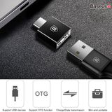  Đầu chuyển OTG USB Type C sang USB Full size Baseus (TYPE C Male to USB Female Cable Adapter Converter) 