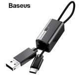  Cáp sạc nhanh Type C tích hợp đầu đọc thẻ nhớ Baseus Pendant Card Reader (2A, 16cm, 2in1 TF Card Reader OTG USB Type C Cable and Sync Data) 