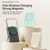  Pin Sạc Dự Phòng Không Dây Tích Hợp Nam Châm ROCK P20 SE 10000mAh 20W (with Stand, 15W Wireless Charging) 