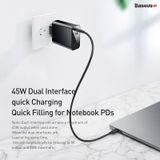  Bộ sạc nhanh đa năng hẹn giờ tắt Baseus Speed PPS Smart Shutdown Charger 45W (5A/45W, QC4.0/ QC3.0 / PD / SCP/ Quick charger, Timer Auto Power Off ) 