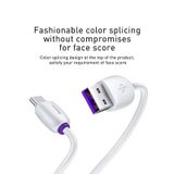  Cáp sạc Type C Baseus Purple Ring HW Super Quick Charging USB Cable cho Huawei/Samsung/Xiaomi (40W, 5A , Huawei Super Quick charge) 