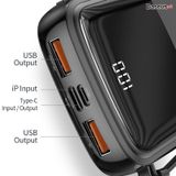  Pin dự phòng tích hợp cáp sạc Baseus Q Pow Digital Display 10,000mAh (3A/ 15W, Fast Charge Power Bank With Cable ) 