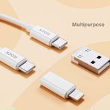  Hộp Đựng Bộ Cáp Sạc Đa Năng ROCK L14 (Lightning, Type-C, iWatch) 