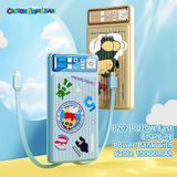  Pin Dự Phòng ROCK Crayon Shinchan P202 PD20W with Cable 10000mAh 