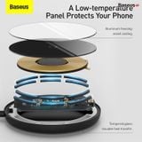  Đế sạc không dây nam châm Baseus Simple Mini Magnetic Wireless Charger dùng cho iPhone 12 Series (15W, Wireless Magsafe Quick charger) 