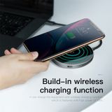  Hub chuyển Type C sang USB tích hợp sạc nhanh không dây Baseus Circular Mirror Wireless Charger 6 in 1 HUB (Type-C to USB 3.0*1+USB2.0*3/Type-C PD/4K HD) 