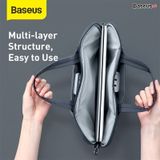  Túi xách chống nước Baseus Basics Series 13"/16" Shoulder Computer Bag dùng cho Macbook/Laptop 