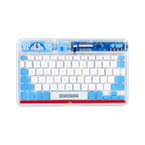  Combo Chuột + Bàn Phím Không Dây ROCK Doraemon Transpancy Set (2.4GHz + Bluetooth) 