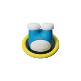  Nam Châm Dán Giấy Note ROCK Doraemon Pass Loop Fridge Magnet 