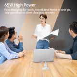  Củ Sạc Nhanh 2C+1A ROCK C10 65W (PD3.0/QC3.0/Apple/Samsung/DCP/AFC/FCP/SCP) 