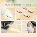  Hộp Đựng Bộ Cáp Sạc Đa Năng ROCK L14 (Lightning, Type-C, iWatch) 