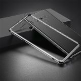  Ốp lưng Silicone dẽo trong suốt viền si Crome màu Baseus Shining Case cho Samsung Galaxy Note 9 (Soft TPU Silicone) 