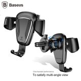  Bộ đế giữ điện thoại khóa tự động dùng cho xe hơi Baseus LV116 (Car Phone Mount Holder Stand Auto-lock) 