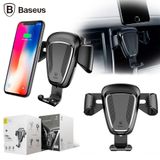  Bộ đế giữ điện thoại khóa tự động dùng cho xe hơi Baseus LV116 (Car Phone Mount Holder Stand Auto-lock) 