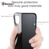  Ốp lưng Baseus Haft to Haft LV181 cho iPhone X Gold/ Đỏ/ Đen (Soft TPU + Hard PC Protective Shell Back Cases) 