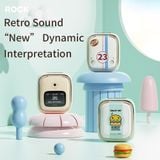  Tai Nghe Không Dây ROCK Retro Style TWS Earphones (Customize Version) 