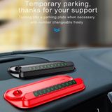  Bộ đế giữ điện thoại trên xe hơi tích hợp bảng số điện thoại Baseus Horizon Silicone Parking Number Card Bracket LV327 (Car Mount / Holder) 