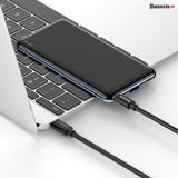  Pin dự phòng sạc nhanh siêu mỏng Baseus Simbo Smart Power Bank 10,000mAh cho Smartphone/ Tablet ( 5V/3A PD Fast Charging , USB-C PD input/ Output Dual Way ) 