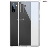  Ốp lưng Silicone chống sốc Baseus Simple Series Clear Case dùng cho Samsung Galaxy Note10/10 Plus (Anti-fall, Transparent Soft TPU Case) 