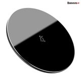  Đế sạc nhanh không dây 15W Baseus Simple Wireless Charger cho iPhone/Samsung/Xiaomi/ Huawei (15W,  2020 Upgraded Version Wireless Quick charger) 