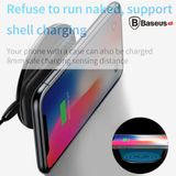  Đế sạc nhanh không dây Baseus Simple Wireless LV252 cho Apple iPhone 8/ iPhone X / Samsung S8/ S9/ Note 8 ( 5W/ 7.5W, Qi Wireless Quick Charger ) 