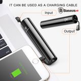  Pin sạc dự phòng siêu nhỏ gọn Baseus cho iPhone và Smartphone Android (2000mAh, tích hợp dây sạc đa năng cho Android/ iOS) 