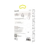  Miếng dán móc treo đa năng Baseus Small Shell Vehicle Hook LV499 ( 4PCS ,Sticker Paste Holder) 