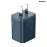  Bộ sạc nhanh, nhỏ gọn Baseus Super Si Quick Charger 20W dùng cho iPhone 12/iP11/XS Max (Type C, 20W/18W, PD/QC3.0 Quick charger) 