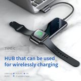  Hub chuyển đa năng tích hợp sạc Apple Watch Baseus Superlative Multifunctional 6 in 1 (Type-C to USB3.0 *2 + HDMI + Audio + PD + iWatch wireless charger) 