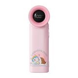  Quạt Cầm Tay Mini ROCK Doraemon Mini Handheld High-Speed Fan 5W (3000mAh, 6H, 5-Speed Adjustable Settings, 9m/s Turbo Wind Speed, Honeycomb Mesh Cover, LED Smart Display, 17400RPM, 5-Blade Spiral Fan, Built-in Strap) 