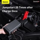  Kích bình ô tô thế hệ mới Baseus Reboost Jump Starter  tích hợp bộ chuyển đổi DC to AC 120V/50Hz (with Portable Energy Storage Power Supply AC 120V/50Hz - 100W) 