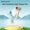  Quạt Cầm Tay Mini ROCK Crayon Shinchan Mini Handheld High-Speed Fan (5W, LED Smart Display, 6H, 9m/s Wind Speed, 5-Speed Adjustable Settings, 3000mAh, 17400RPM) 