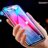  Kính cường lực 5 lớp siêu bền Baseus Rigid-edge 4D cho iPhone XR/XS/XS Max (0,3mm, Curved-screen Full Coverage tempered glass) 