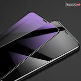  Kính cường lực 5 lớp siêu bền Baseus Rigid-edge 4D cho iPhone XR/XS/XS Max (0,3mm, Curved-screen Full Coverage tempered glass) 