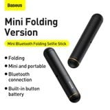  Gậy tự sướng siêu nhỏ gọn Baseus Ultra Mini Bluetooth Folding Selfie Stick (15cm/675mm, Bluetooth 4.2) 